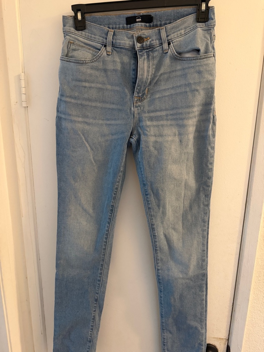 Hudson Jeans Men’s Slim Straight Light Blue Wash
